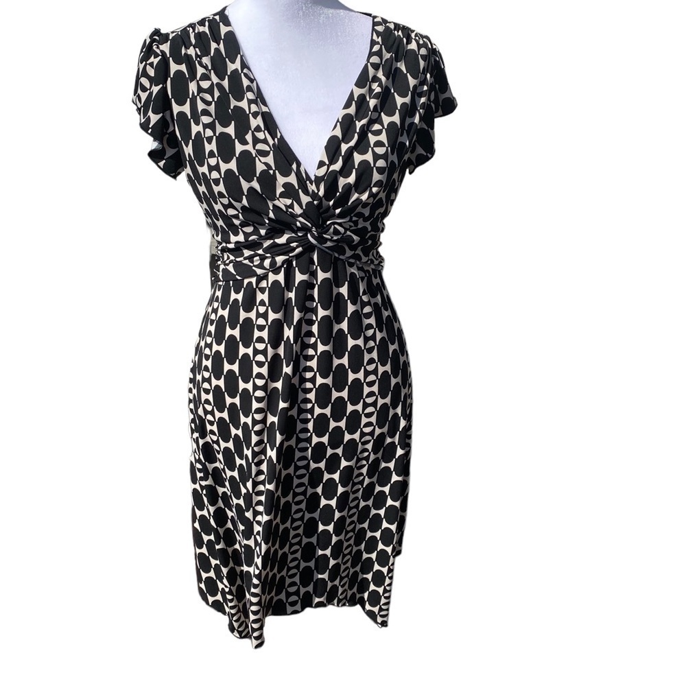 Black and Tan New Directions dress size small. - Picture 2 of 9